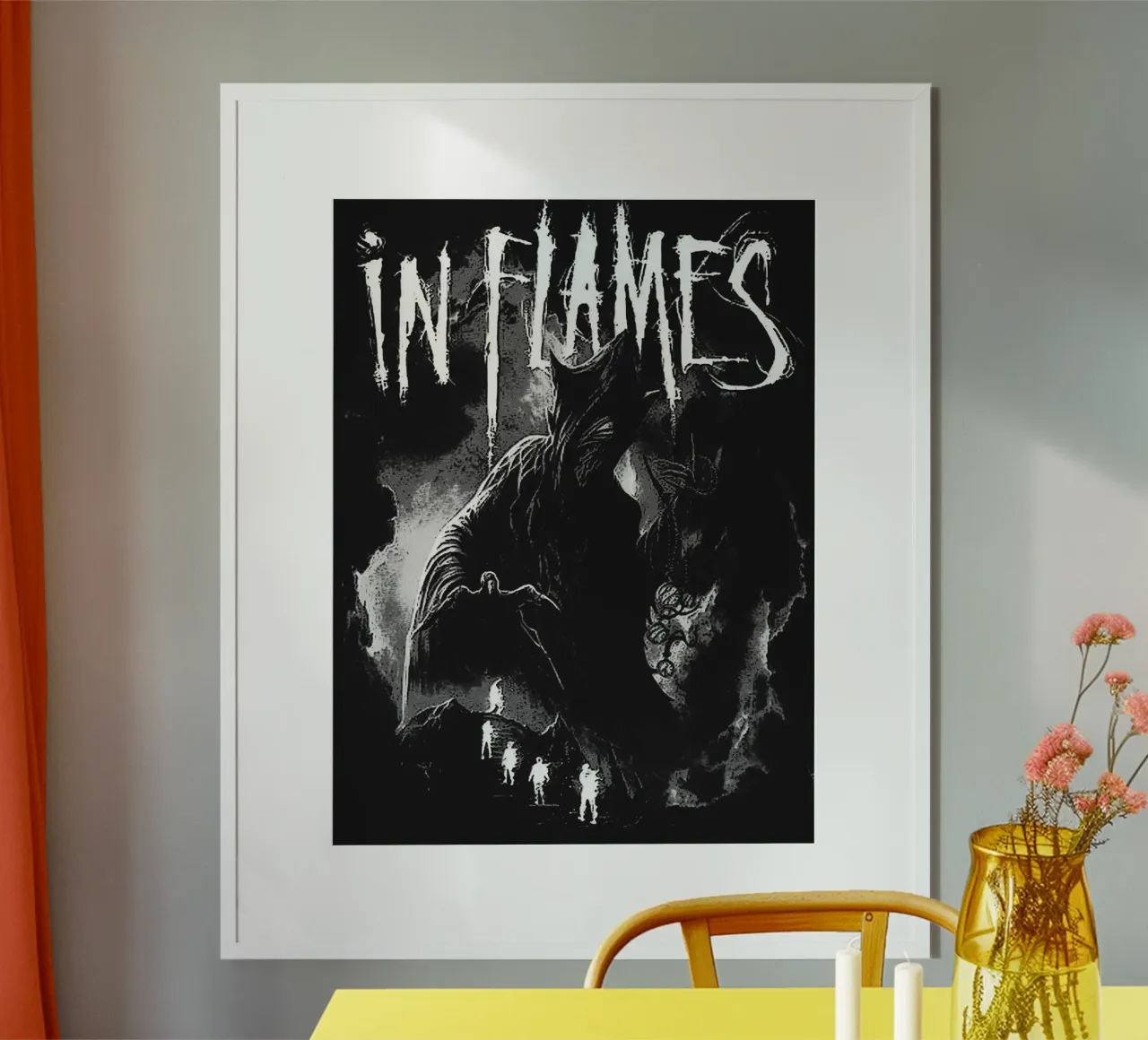 Art du groupe In Flames hahnemühle de vanhesling