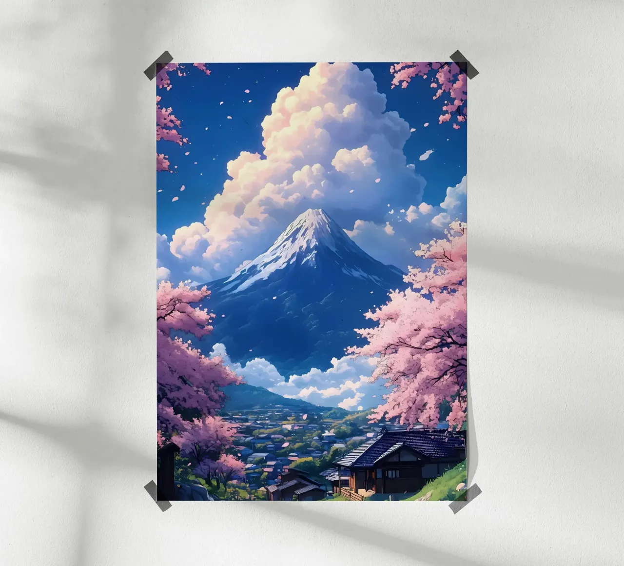 fiori di ciliegio di montagna carta hahnemühle da Lesley Sturgess