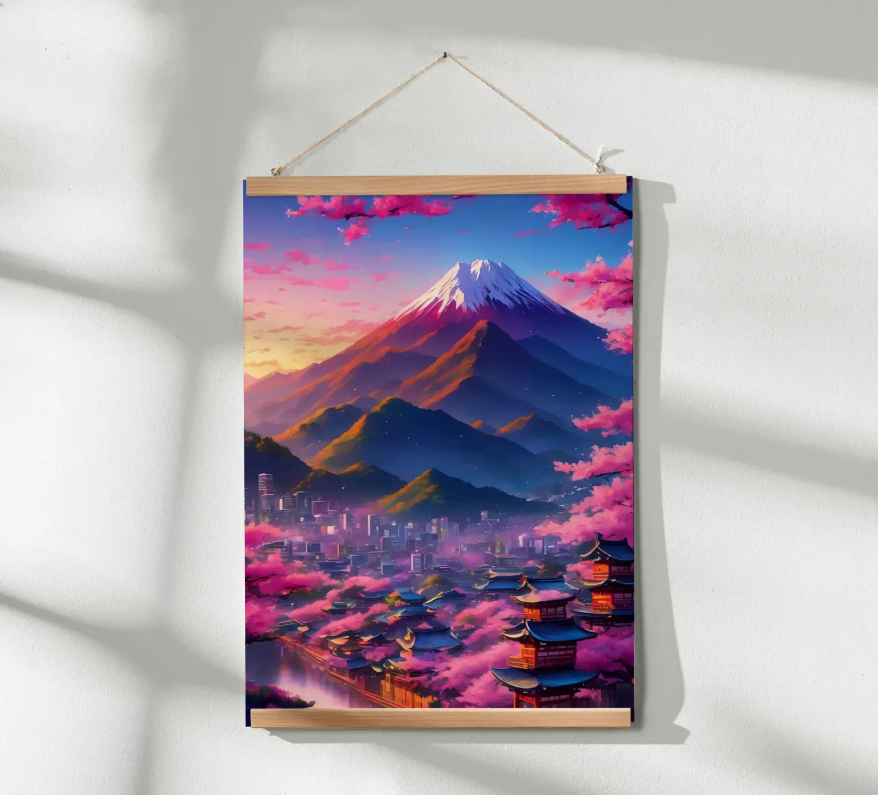 fiori di ciliegio di montagna carta hahnemühle da Lesley Sturgess