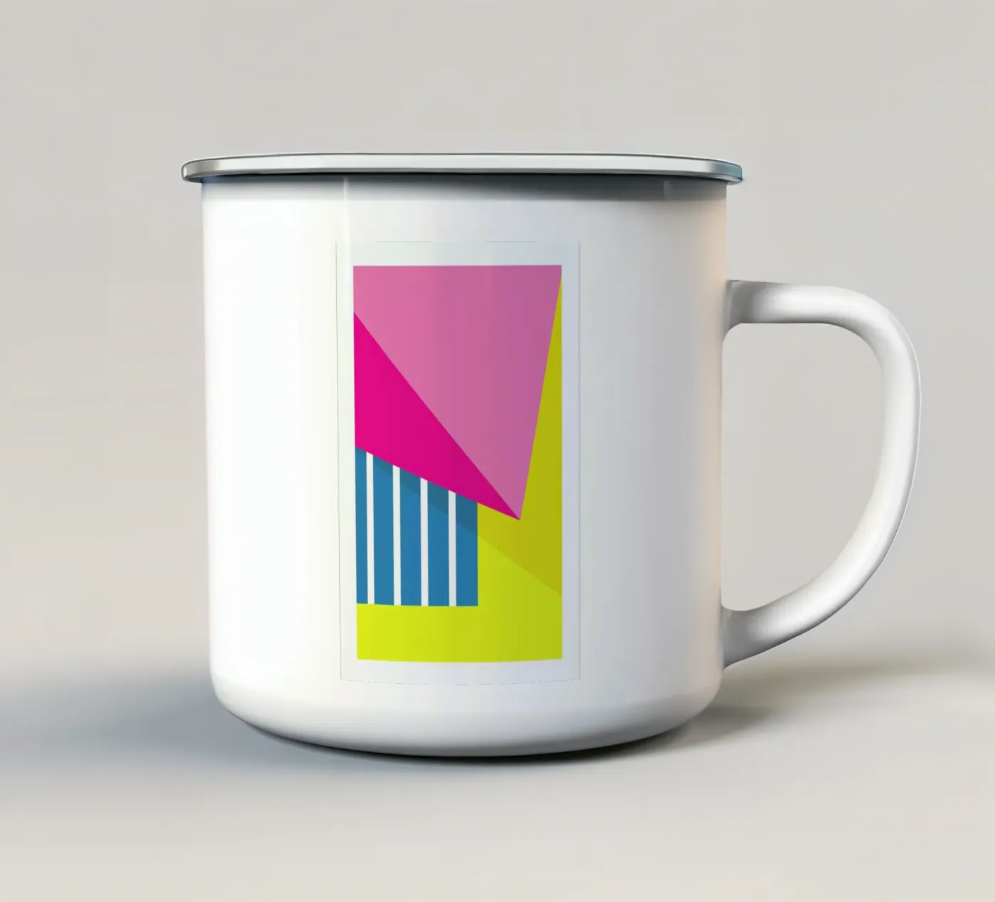 Sun Bathing enamel mug by The Native State