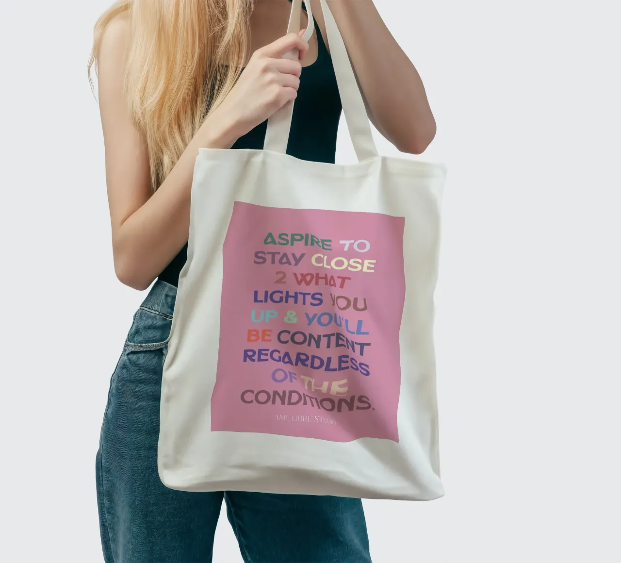 🌸 tote bag by MENTHE SAUVAGE