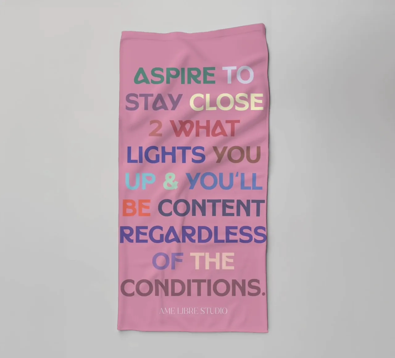 🌸 towel by MENTHE SAUVAGE