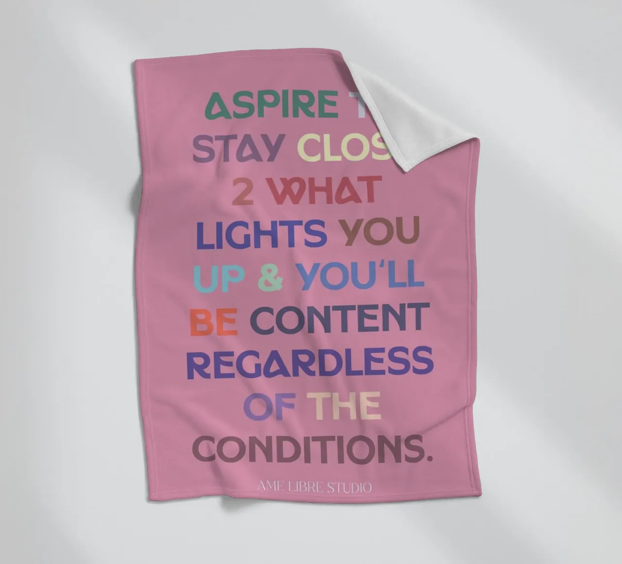 🌸 Fleecedecke von MENTHE SAUVAGE