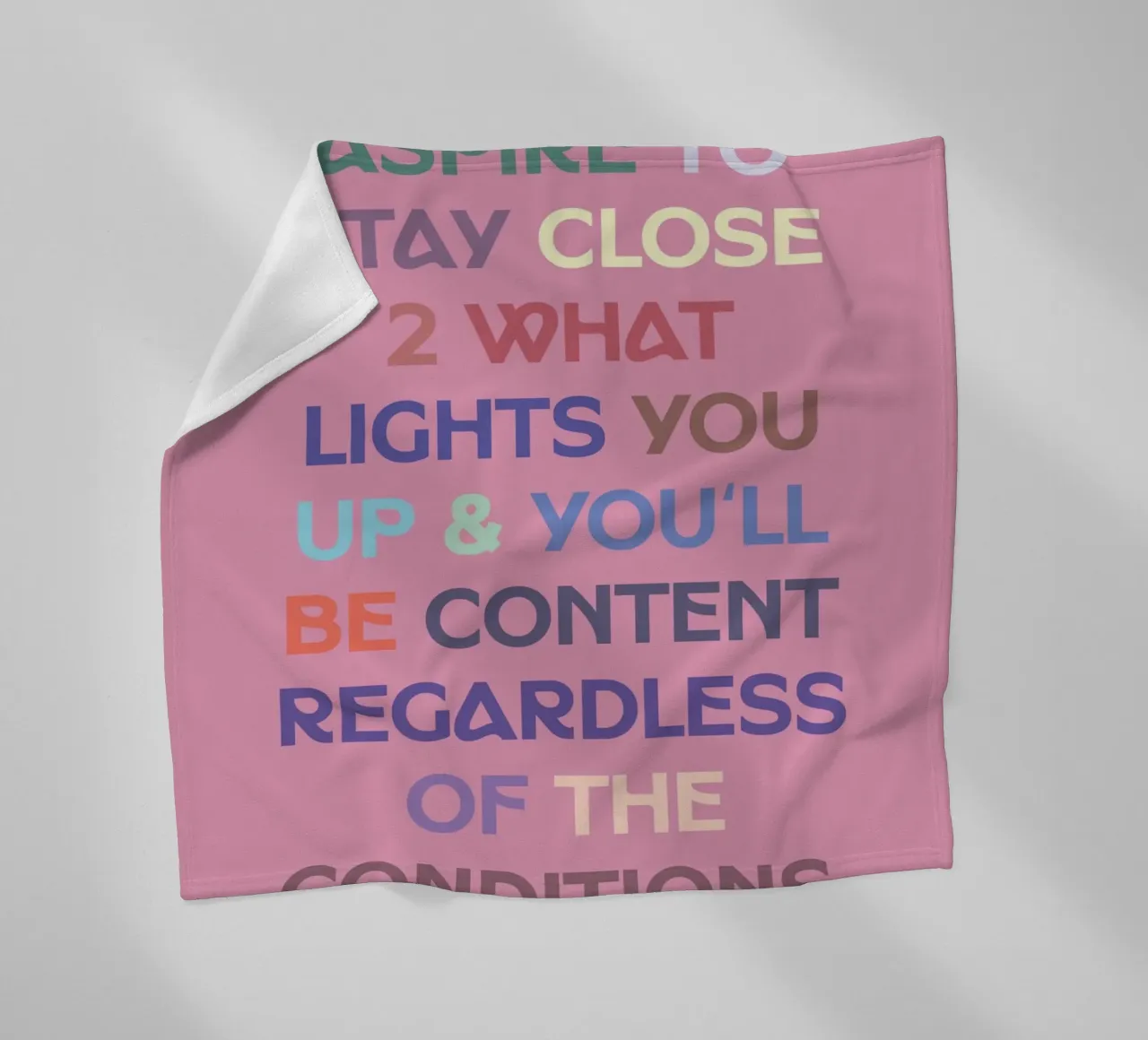 🌸 Fleecedecke von MENTHE SAUVAGE