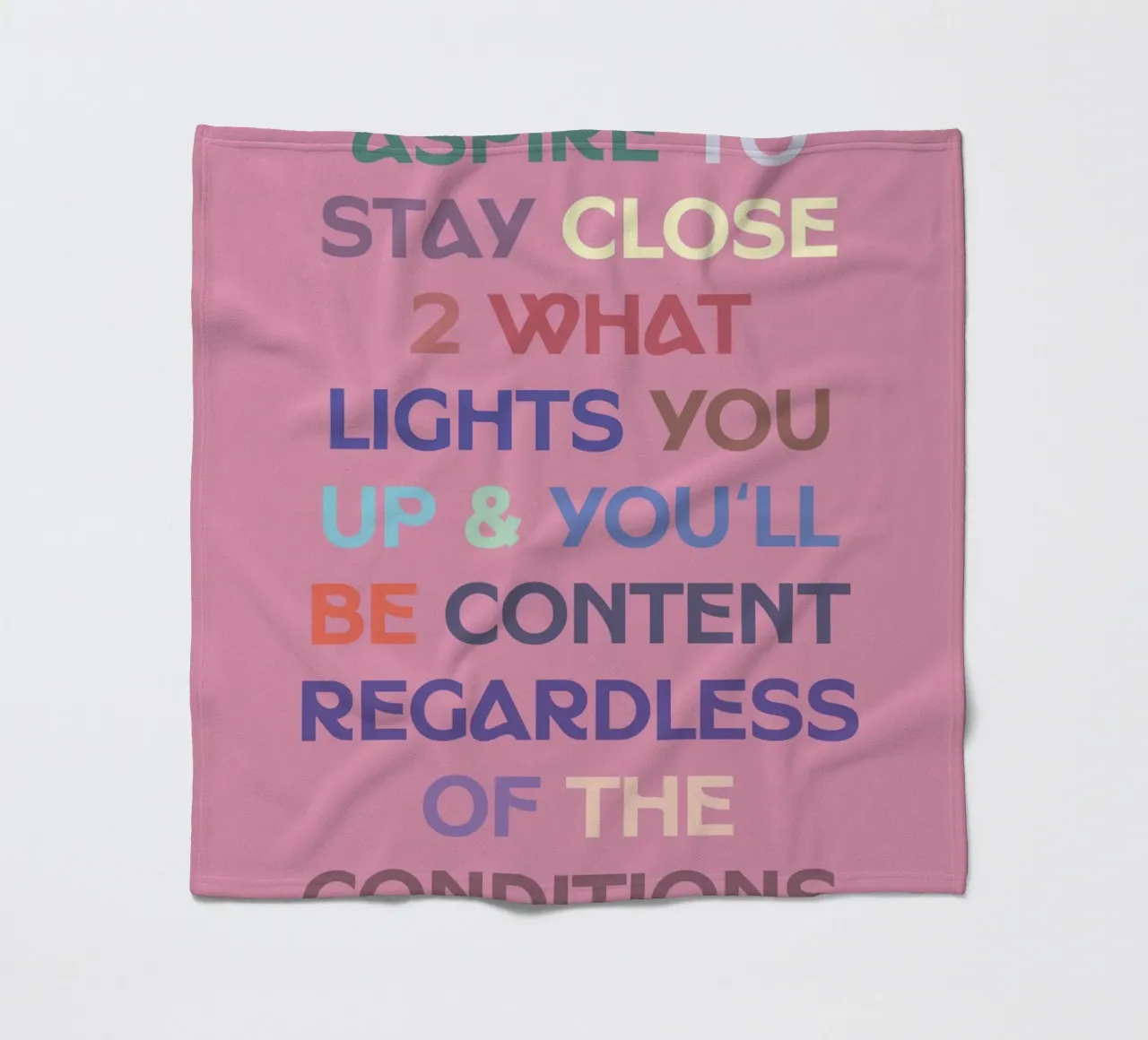 🌸 Fleecedecke von MENTHE SAUVAGE