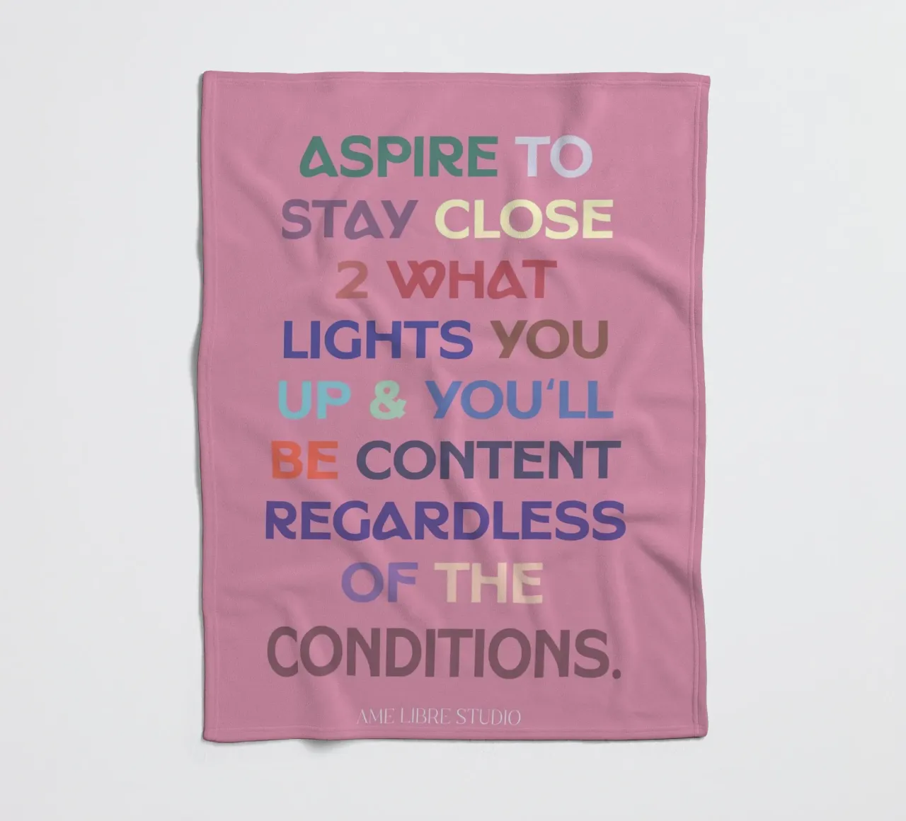 🌸 Fleecedecke von MENTHE SAUVAGE