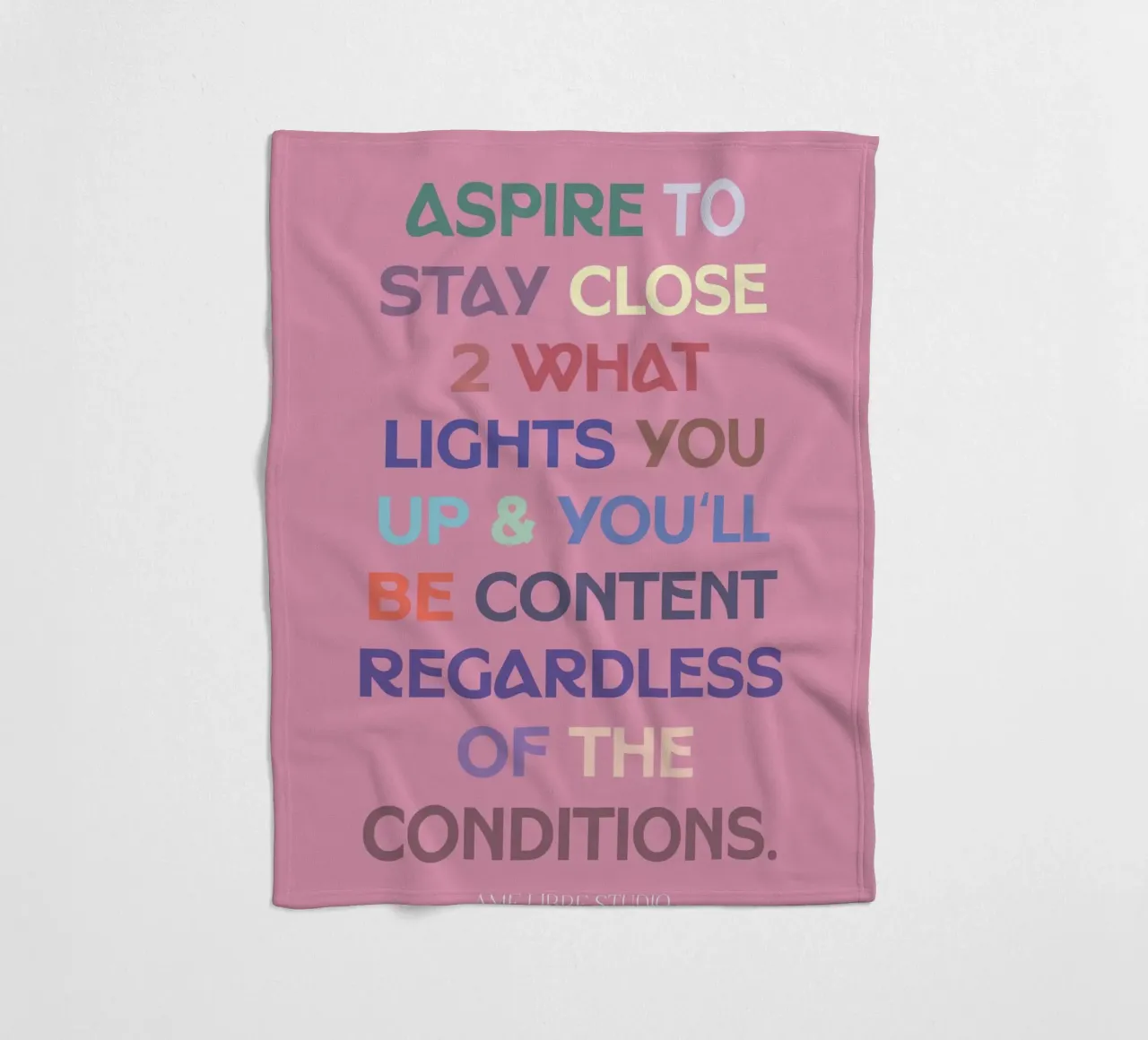 🌸 Fleecedecke von MENTHE SAUVAGE