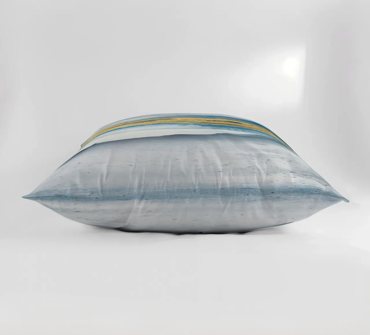 Blue Abstract Texture cuscino da vintageshop