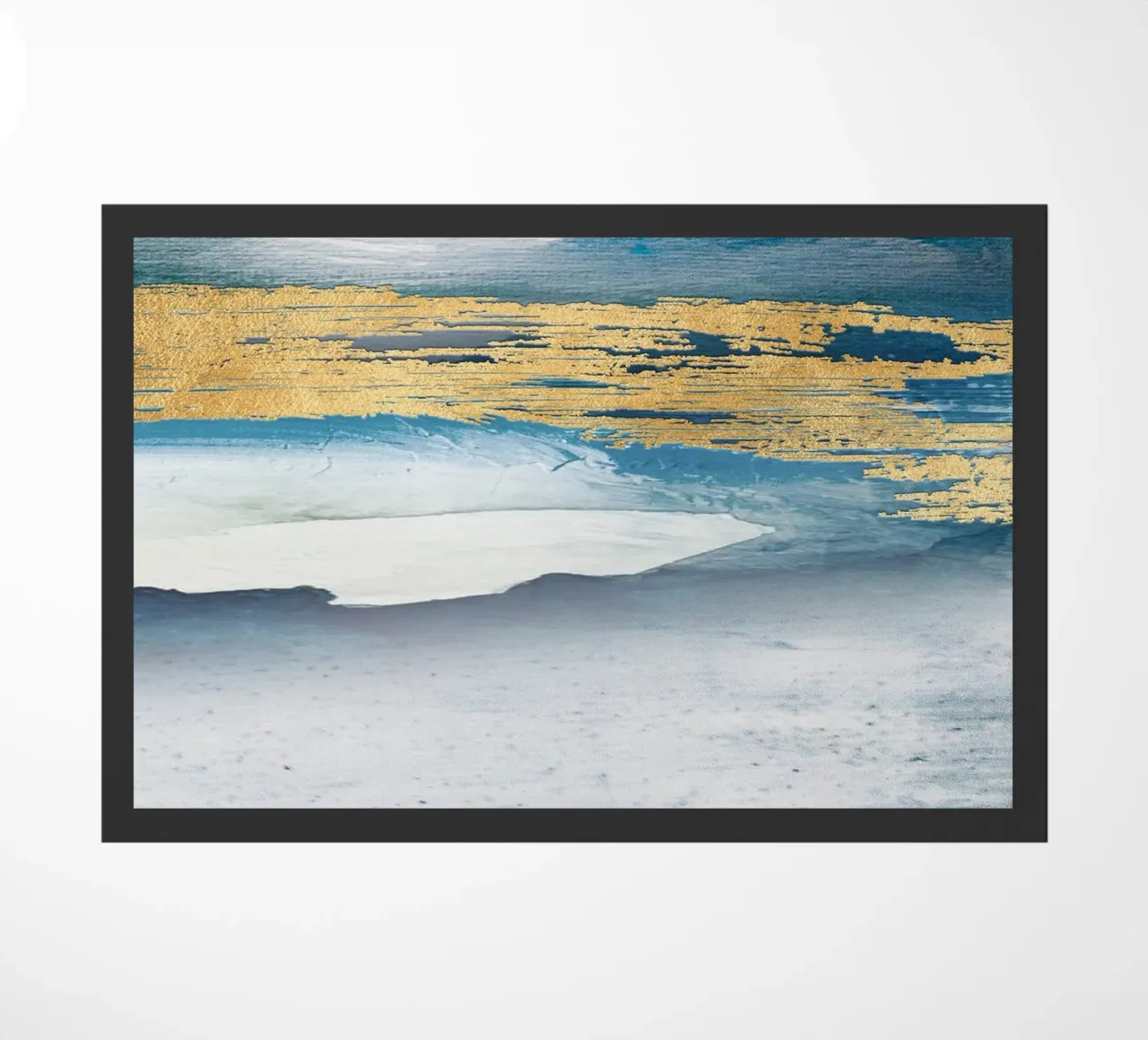 Blue Abstract Texture zerbino da vintageshop