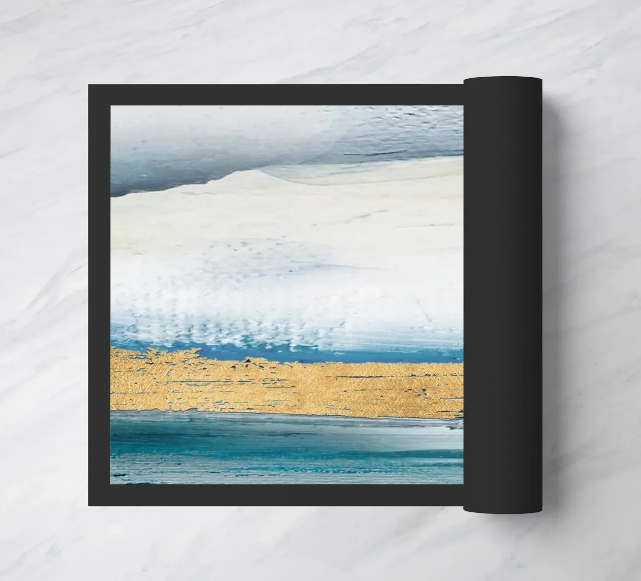 Blue Abstract Texture 1 zerbino da vintageshop