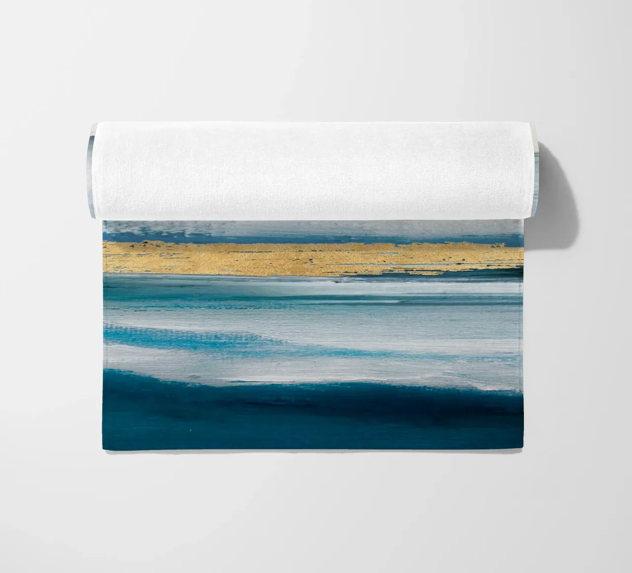 Blue Abstract Texture 1 telo mare da vintageshop