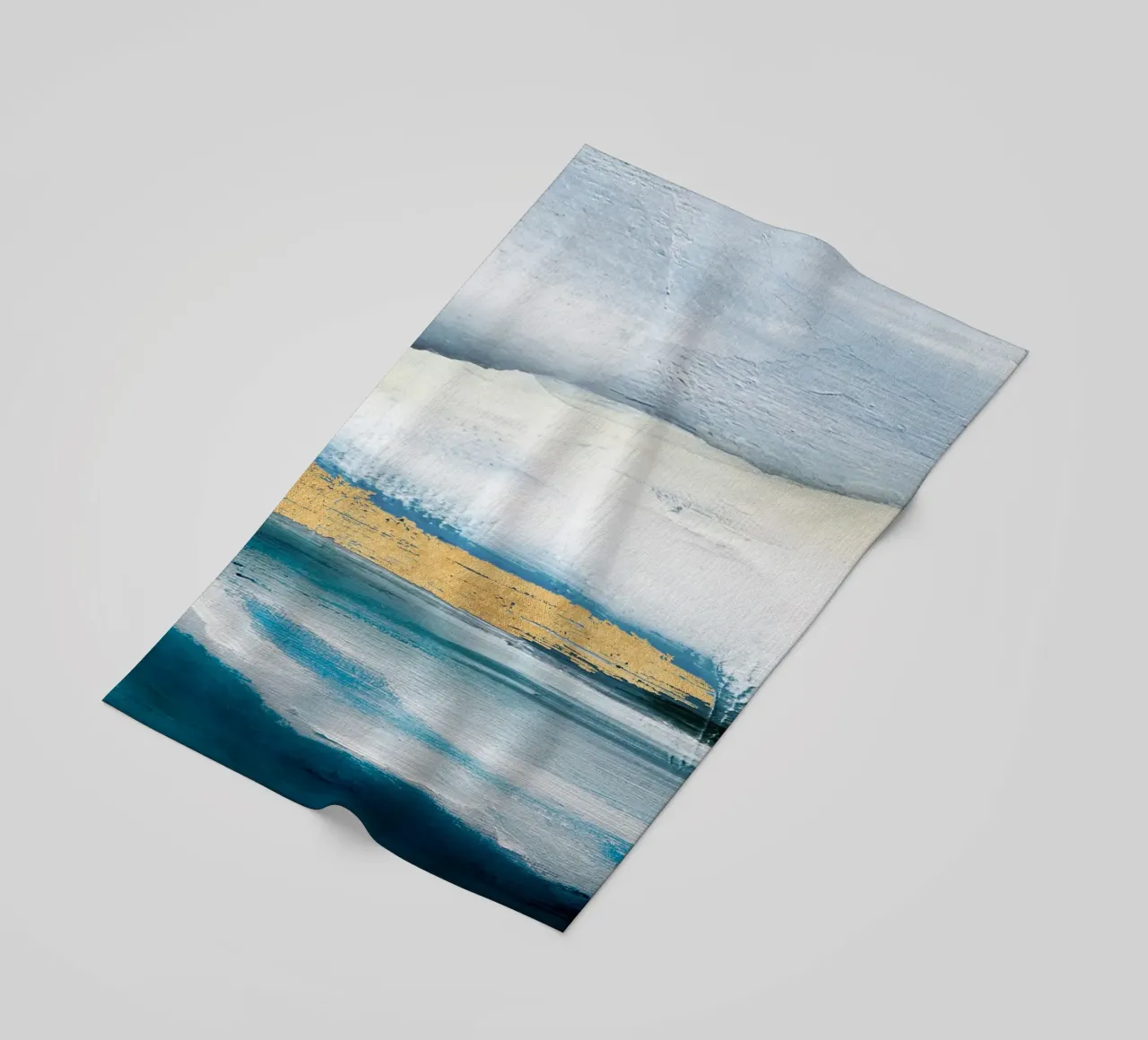 Blue Abstract Texture 1 telo mare da vintageshop