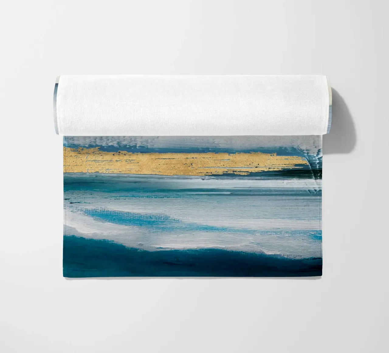 Blue Abstract Texture 1 telo mare da vintageshop