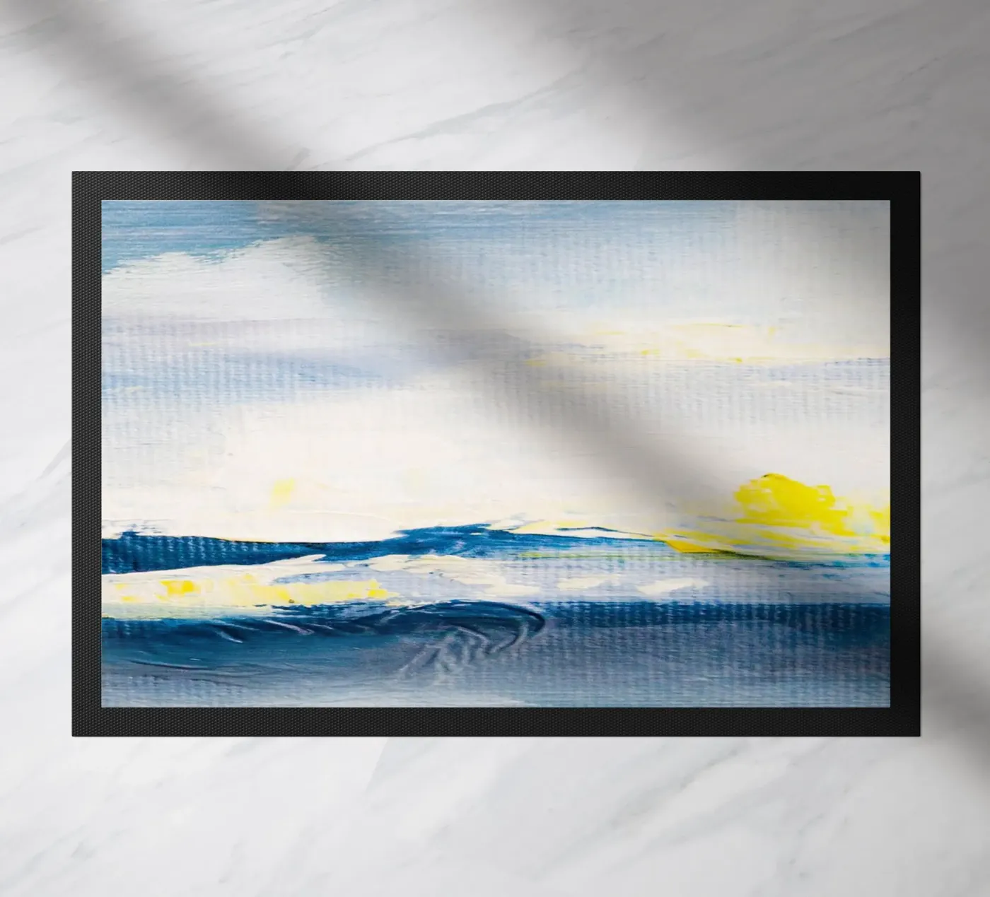 Blue Abstract Texture sun zerbino da vintageshop