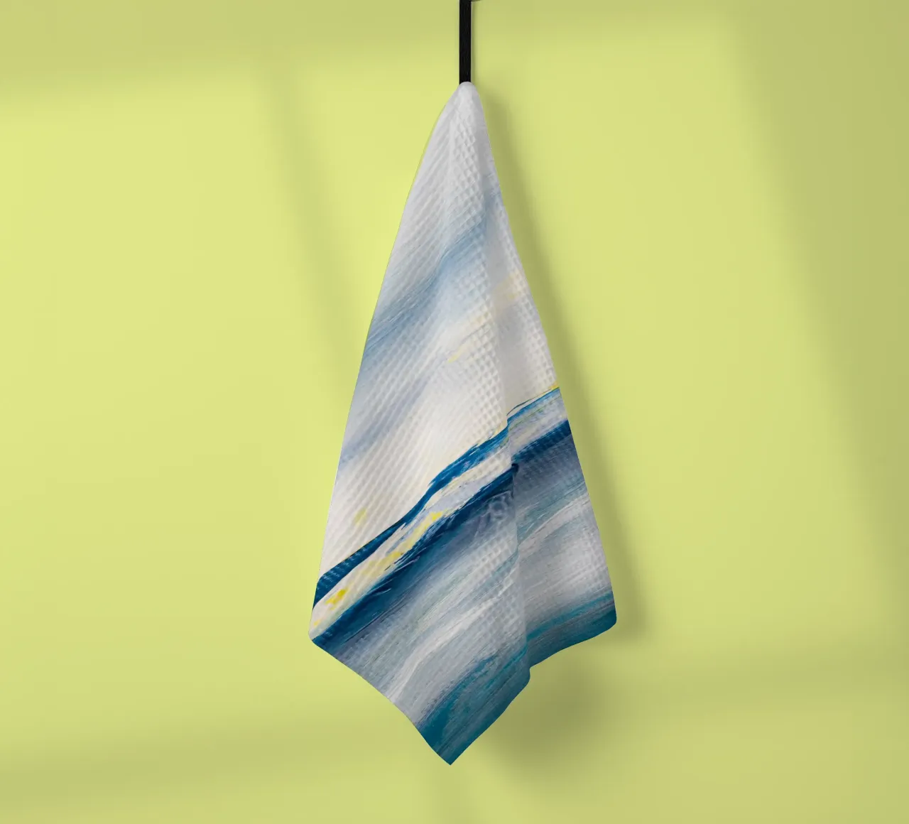 Blue Abstract Texture sun canovaccio da cucina da vintageshop