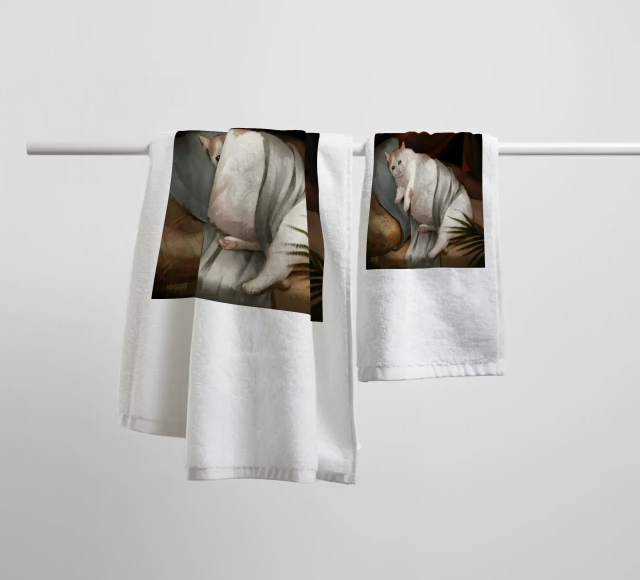 Crying in Renaissance towel by Arjun