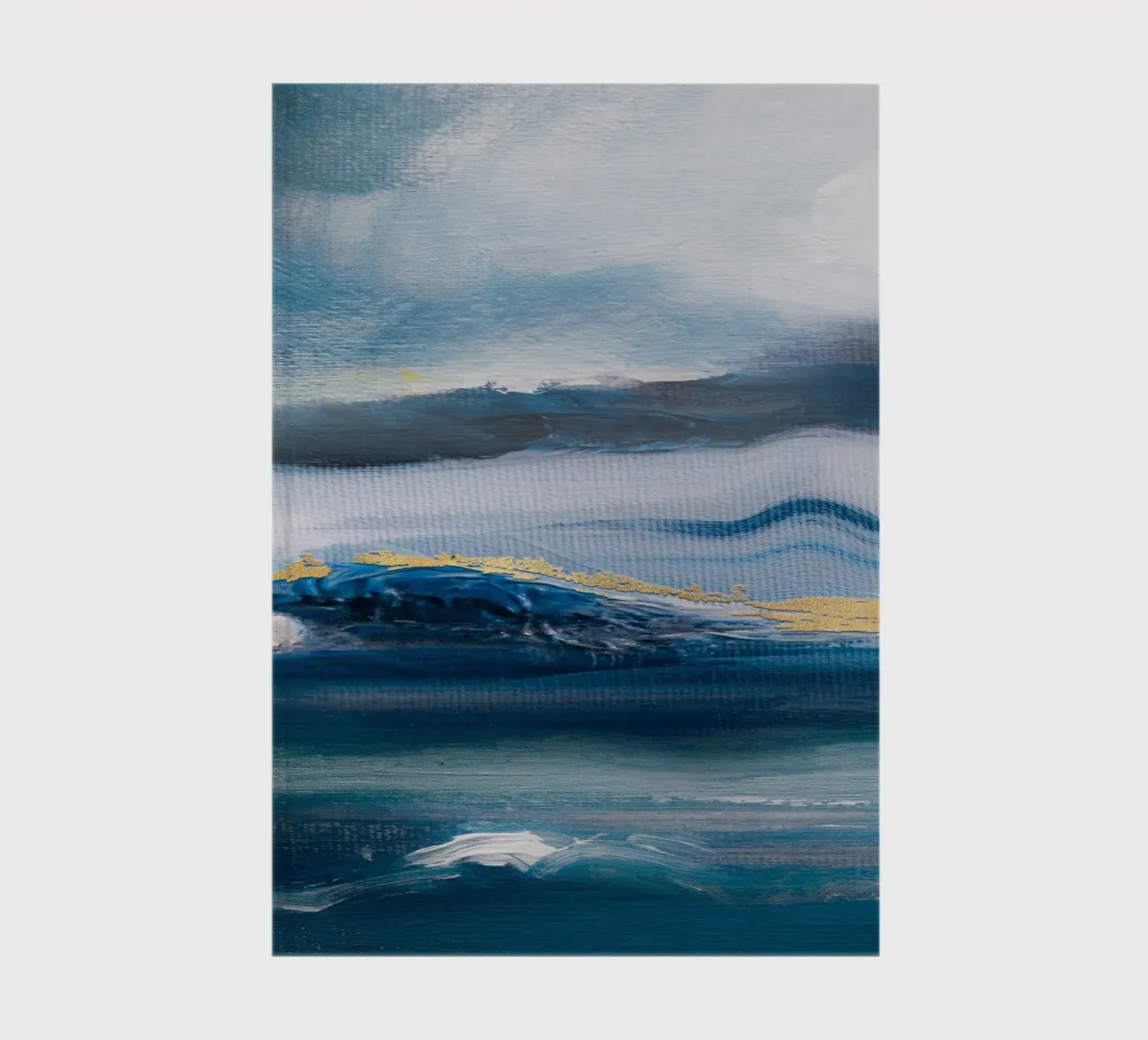 Blue Abstract Texture sky notebook by vintageshop