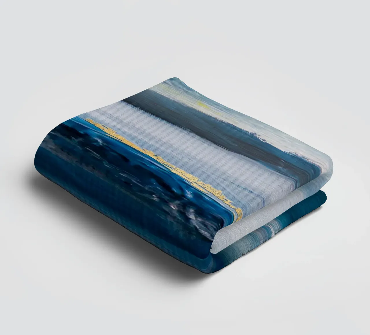 Blue Abstract Texture sky asciugamano da bagno da vintageshop