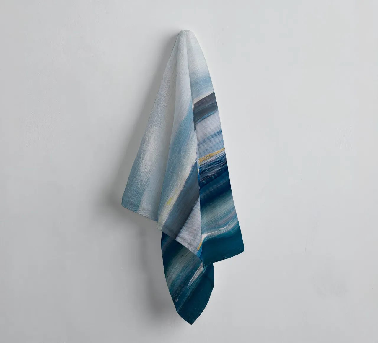 Blue Abstract Texture sky asciugamano da bagno da vintageshop