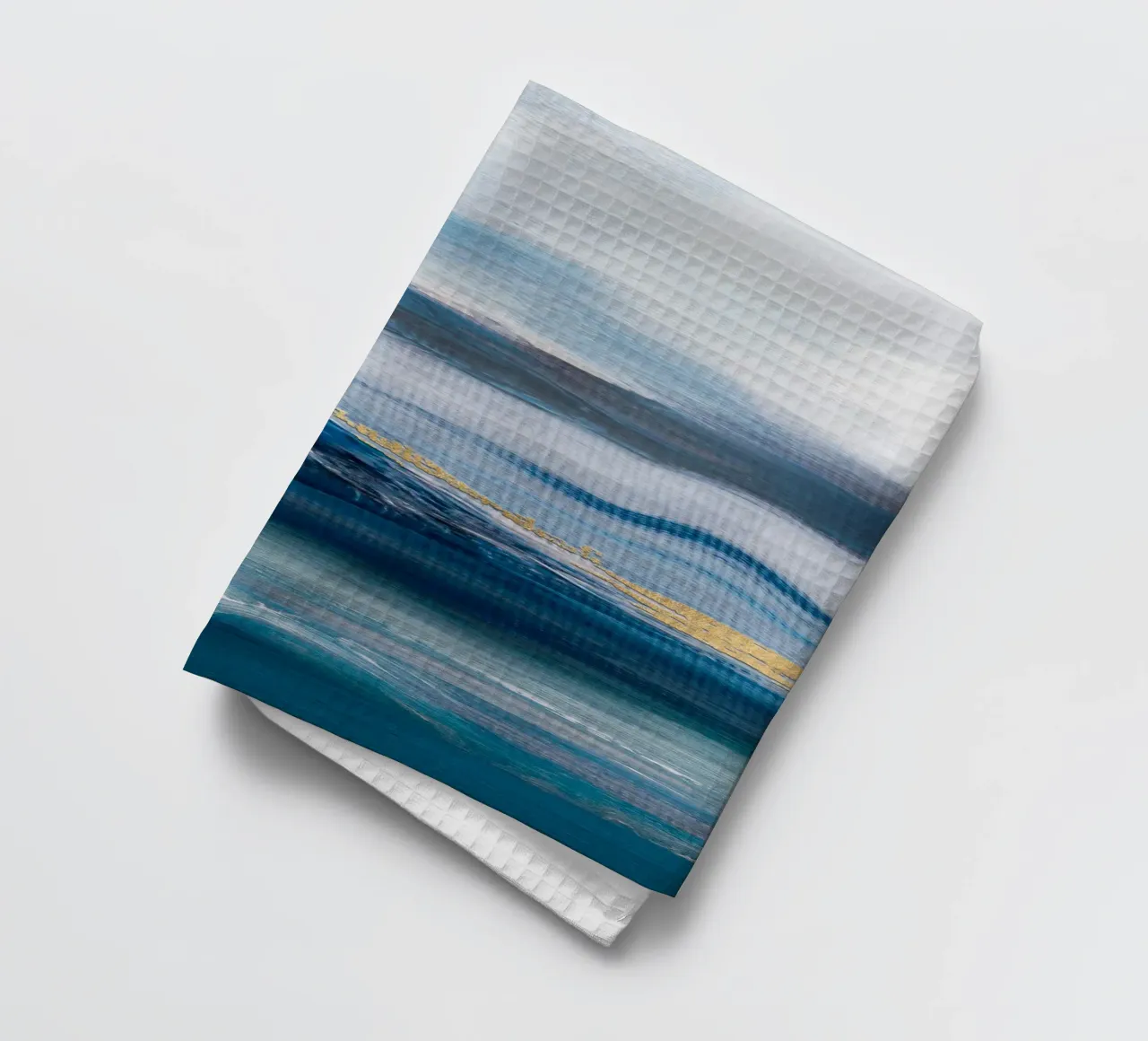 Blue Abstract Texture sky canovaccio da cucina da vintageshop
