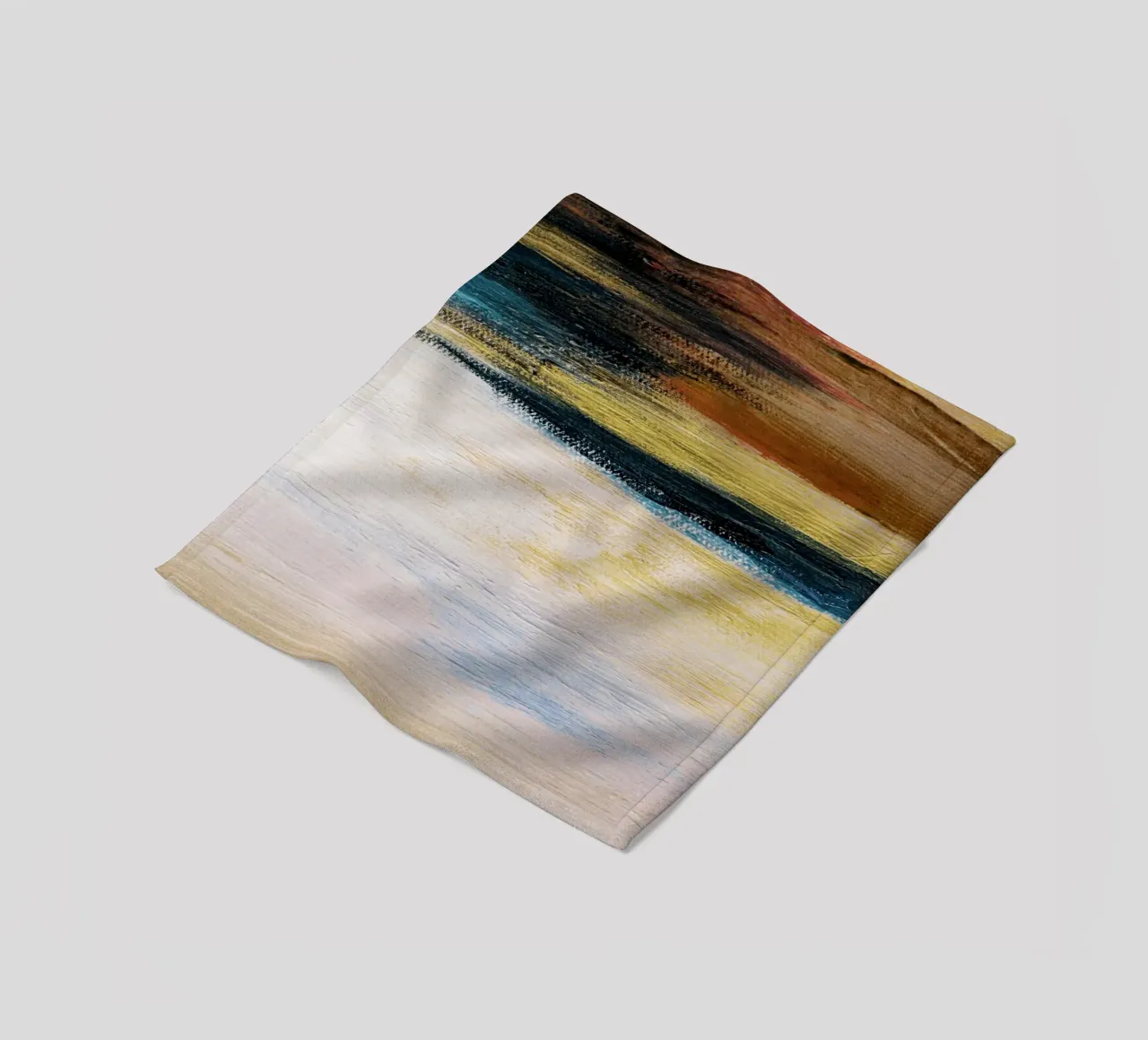abstract heaven and earth coperta in pile da vintageshop