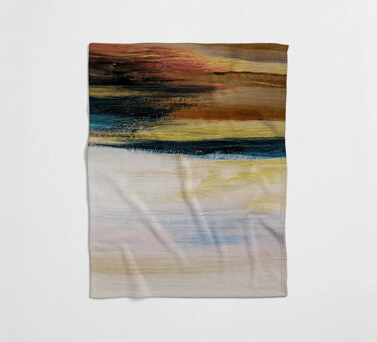 abstract heaven and earth coperta in pile da vintageshop
