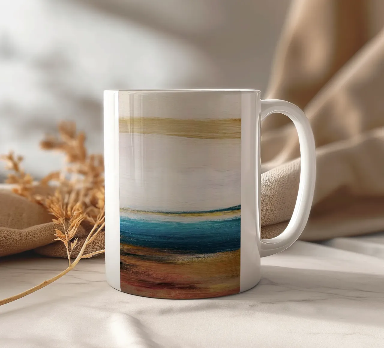abstract heaven and earth 2 tazza in ceramica da vintageshop