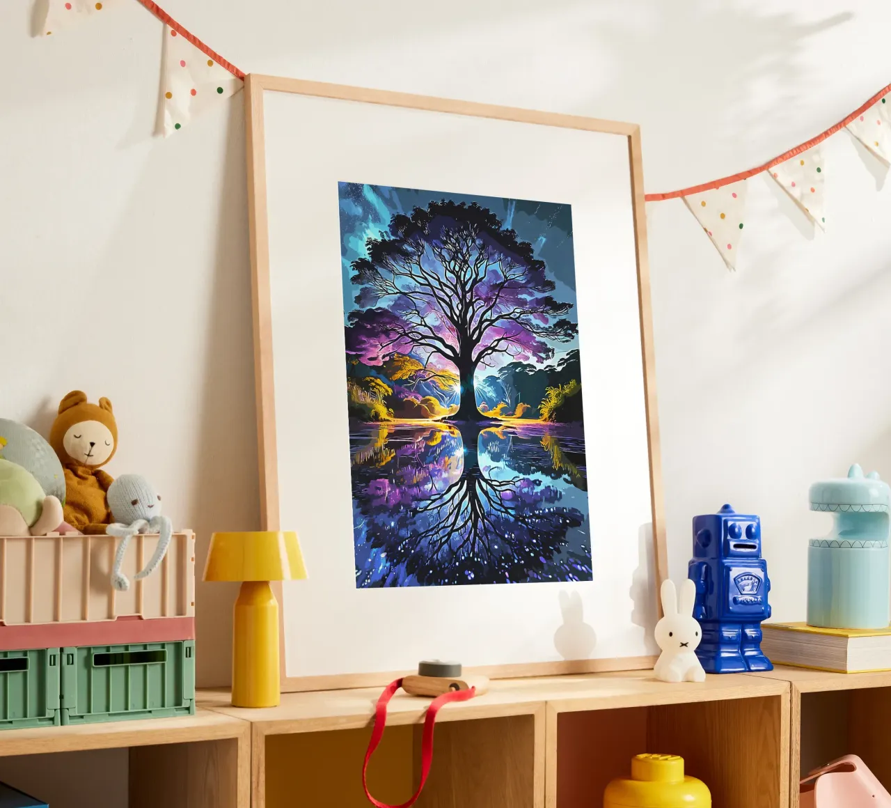 albero acqua riflessione carta hahnemühle da Jennifer R Spyhalski