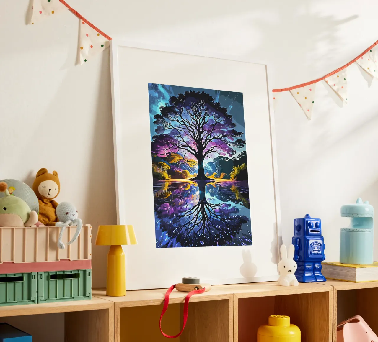 albero acqua riflessione carta hahnemühle da Jennifer R Spyhalski
