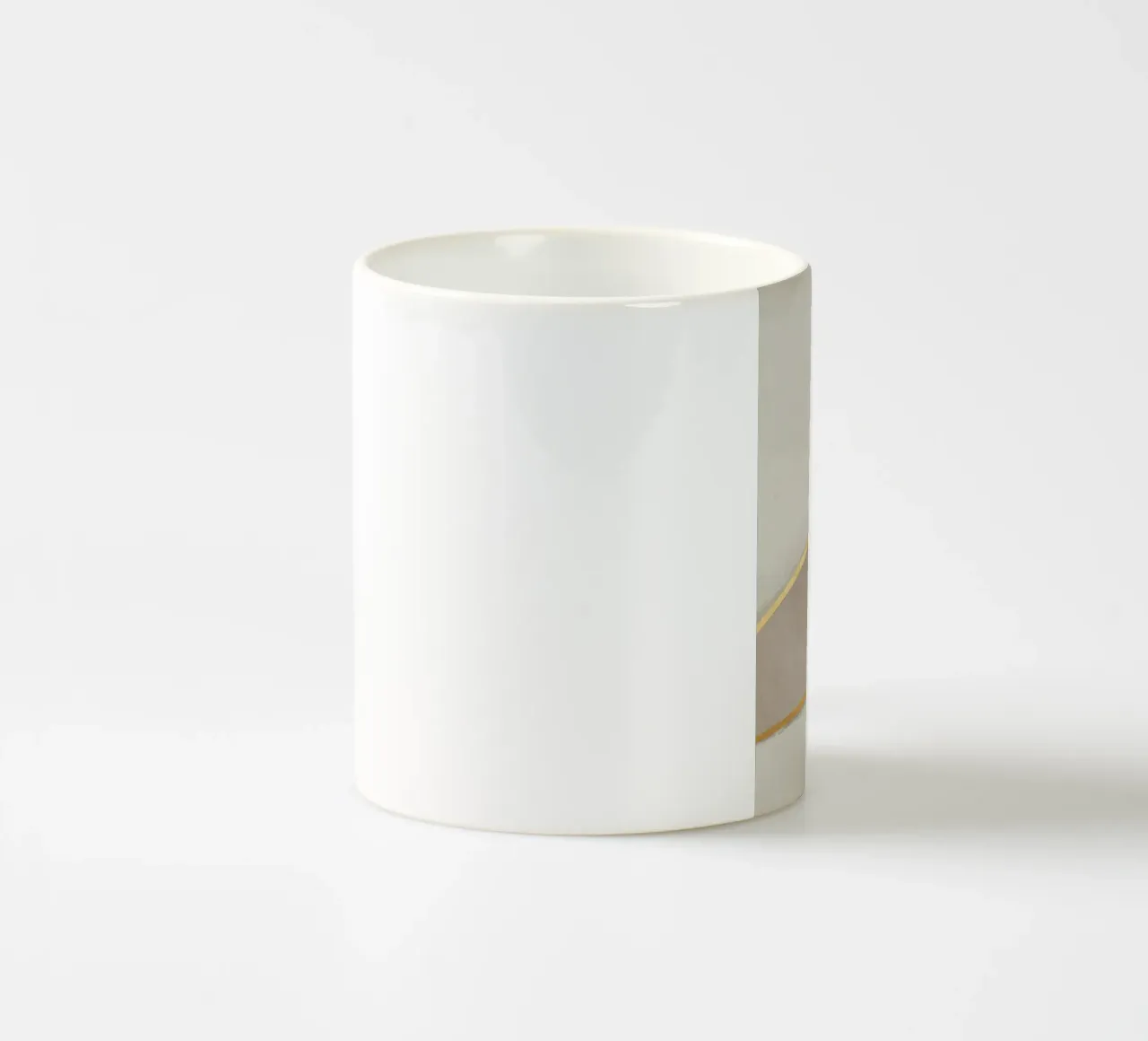 abstract simple water green tazza in ceramica da vintageshop