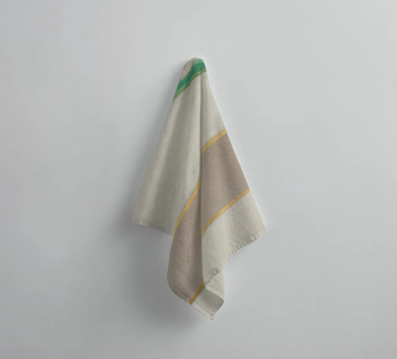 abstract simple water green asciugamano da bagno da vintageshop