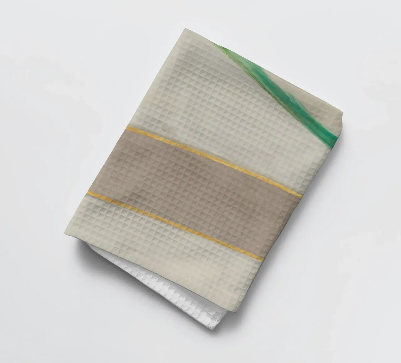 abstract simple water green canovaccio da cucina da vintageshop