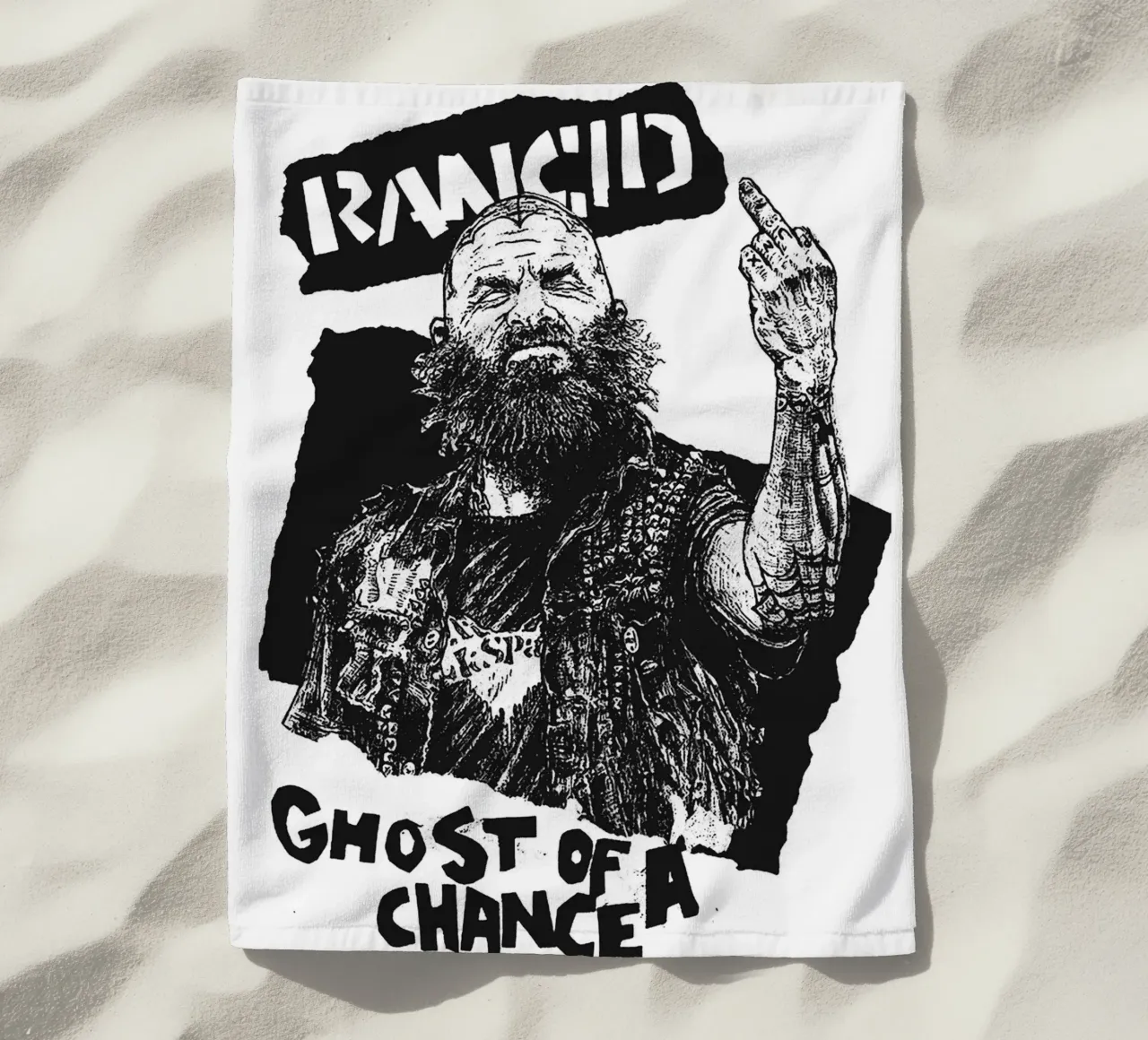 art du groupe rancid serviette de plage de vanhesling
