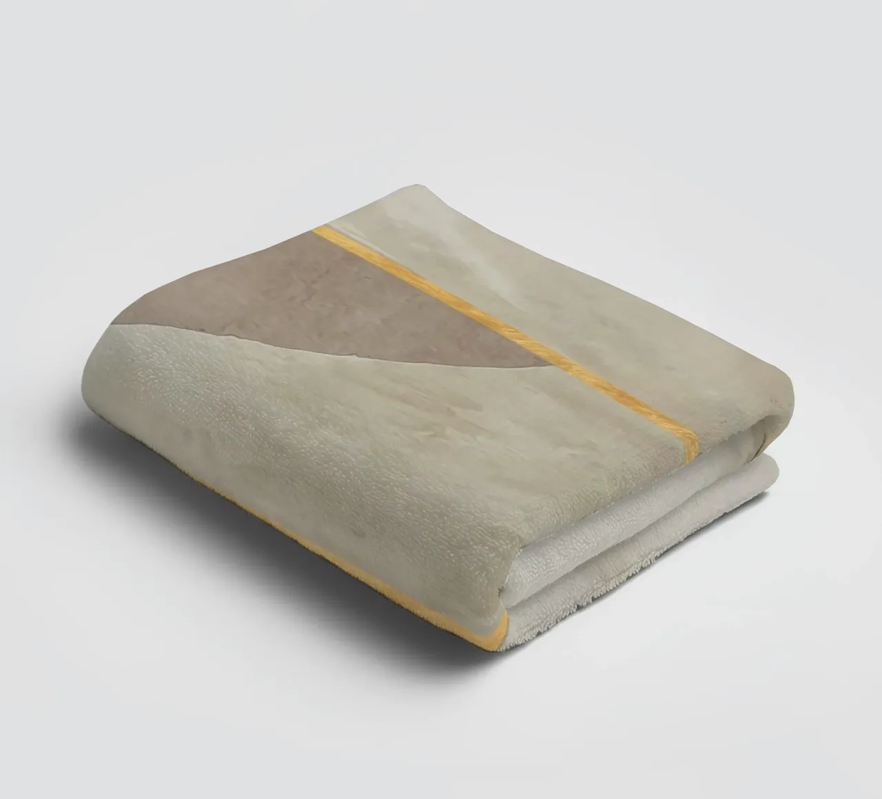 abstract simple organic monochrome asciugamano da bagno da vintageshop