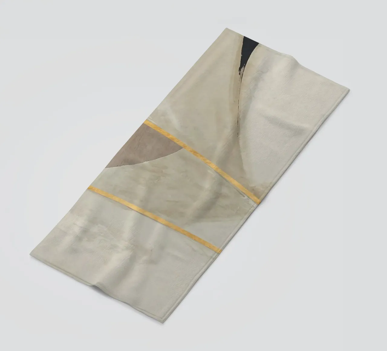 abstract simple organic monochrome telo mare da vintageshop