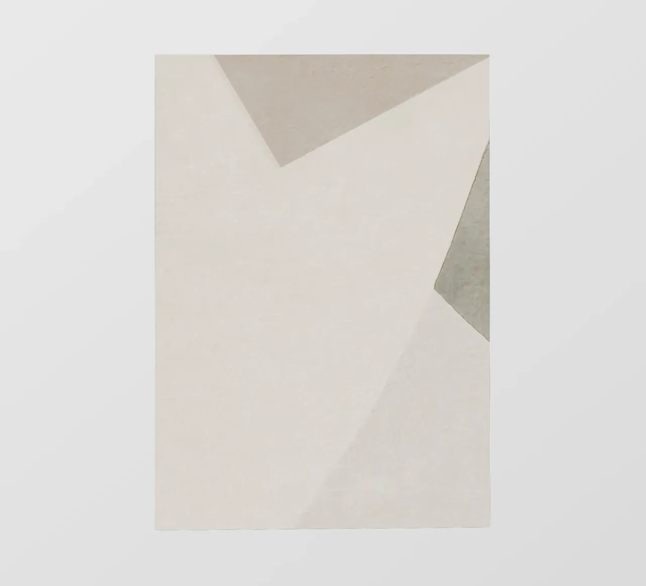 simple abstract gemeotric telo in pvc da vintageshop