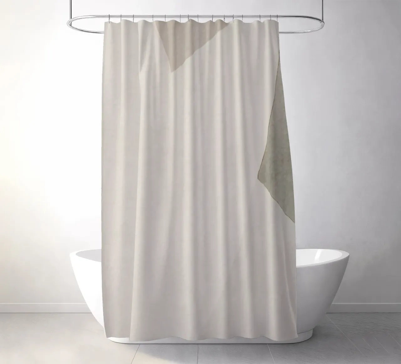 simple abstract gemeotric tenda da doccia da vintageshop
