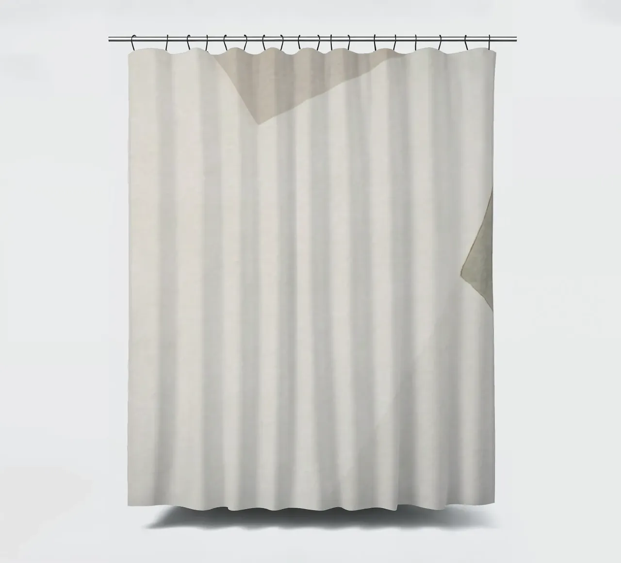 simple abstract gemeotric tenda da doccia da vintageshop