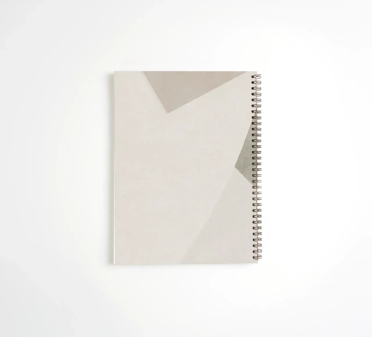simple abstract gemeotric spiral notebook by vintageshop