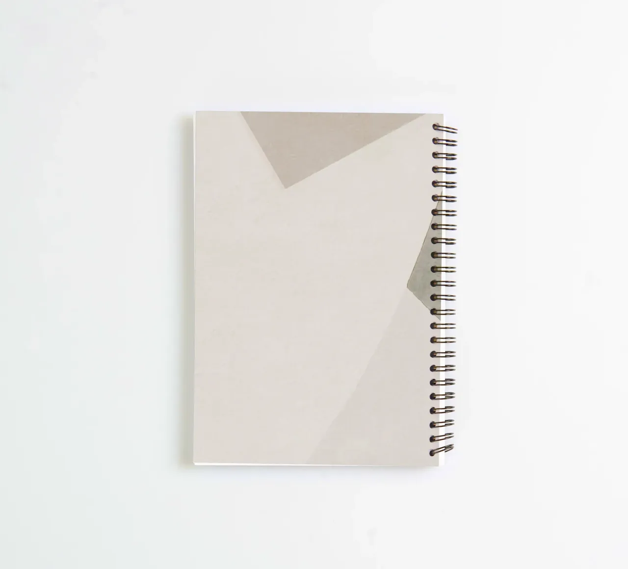simple abstract gemeotric spiral notebook by vintageshop