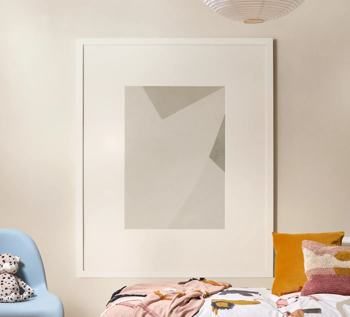 simple abstract gemeotric poster da vintageshop