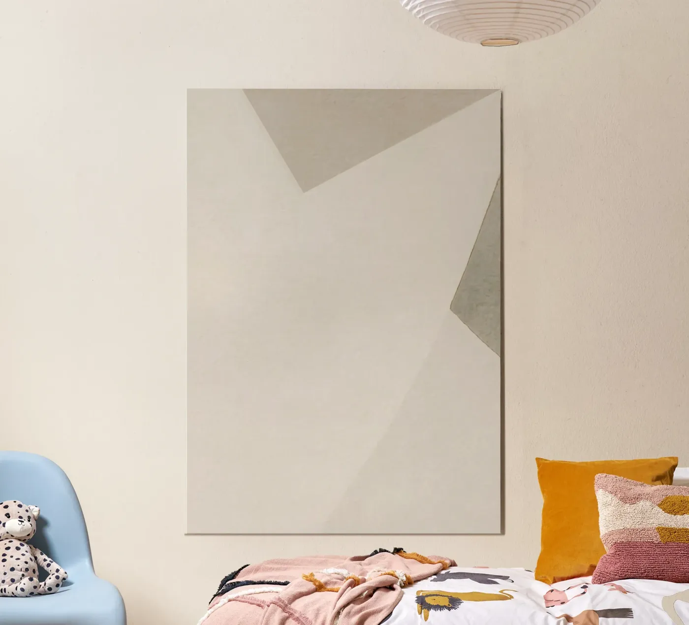 simple abstract gemeotric poster da vintageshop