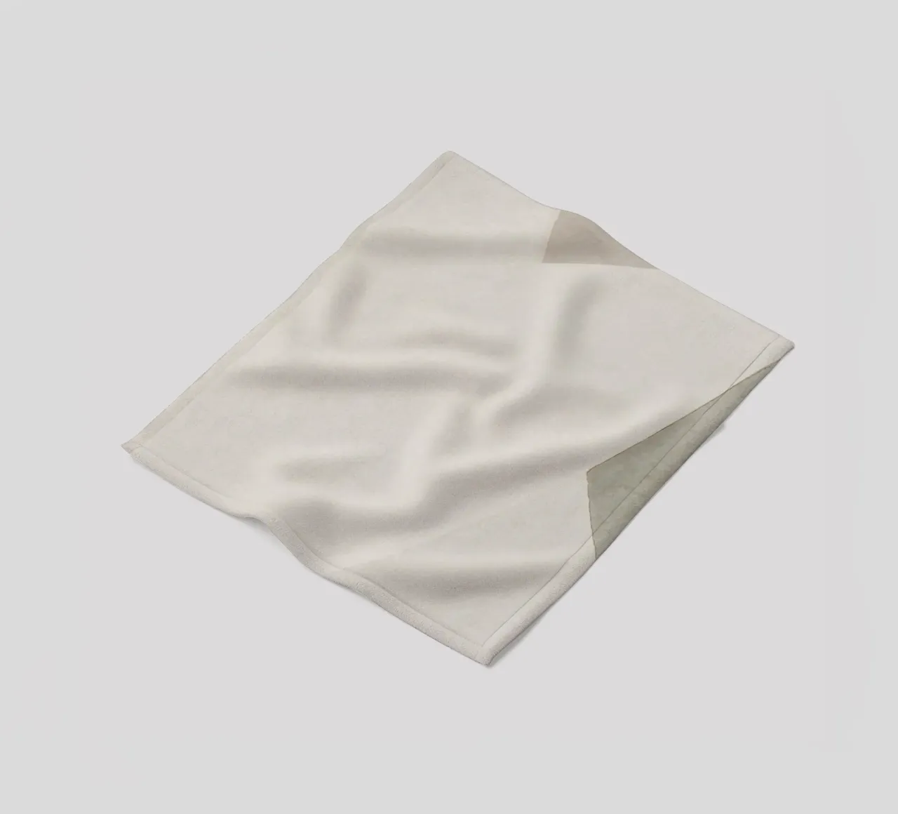 simple abstract gemeotric coperta in pile da vintageshop