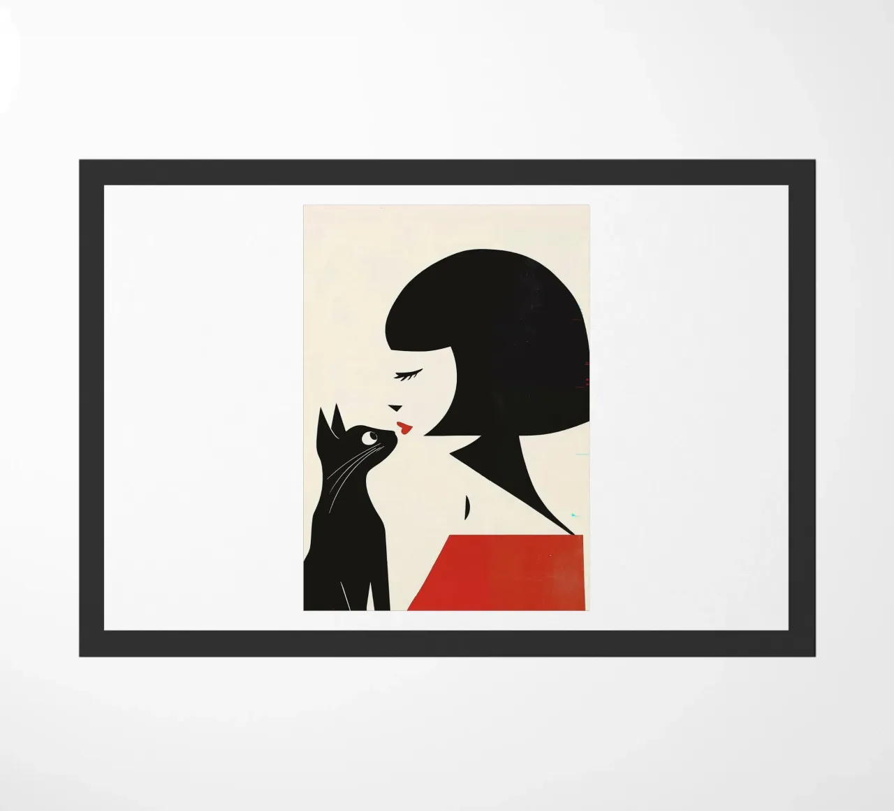 Woman and Cat zerbino da Arjun