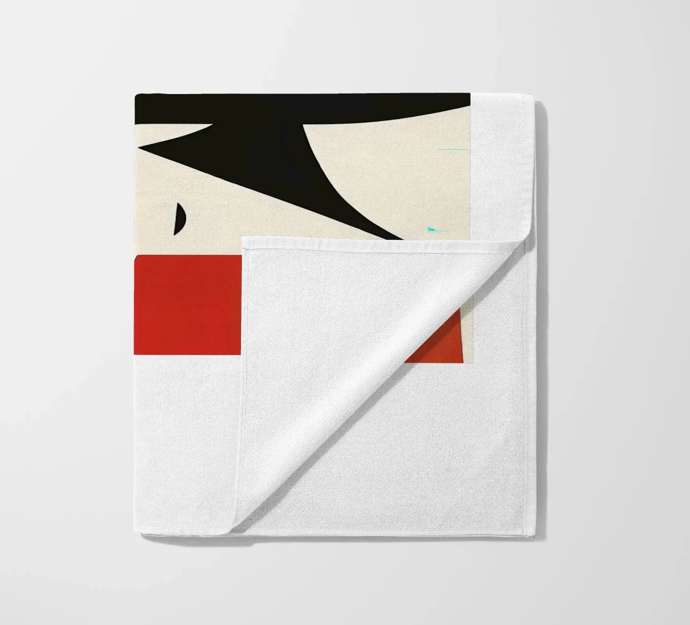 Donna e gatto telo mare da Arjun