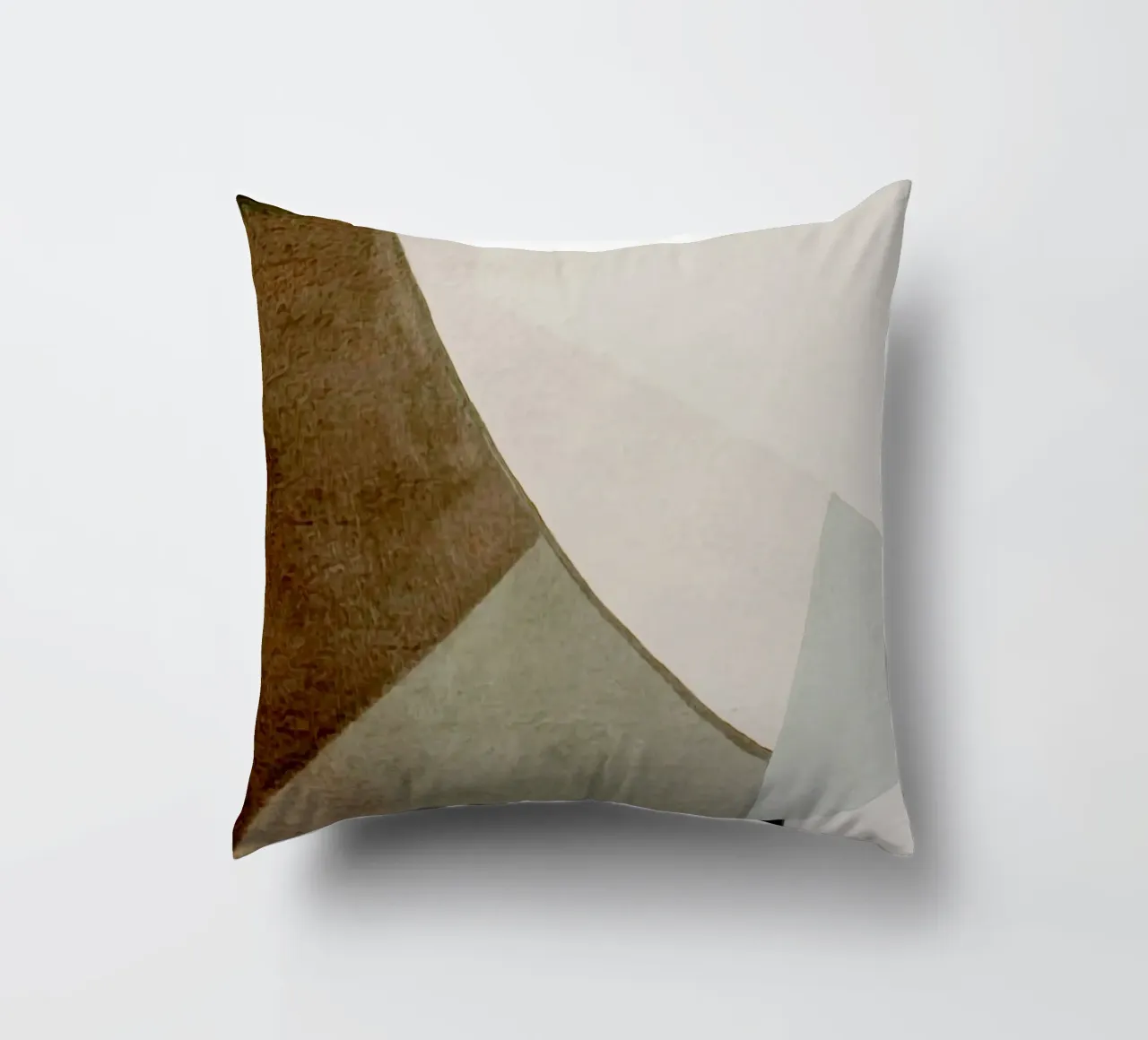 abstract simple geometric squares Kissen von vintageshop