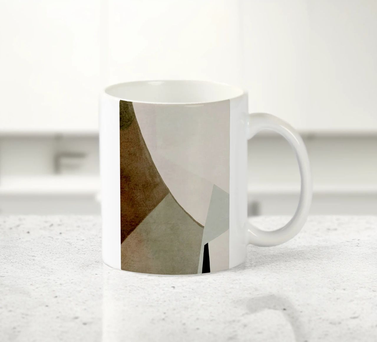 abstract simple geometric squares tazza in ceramica da vintageshop