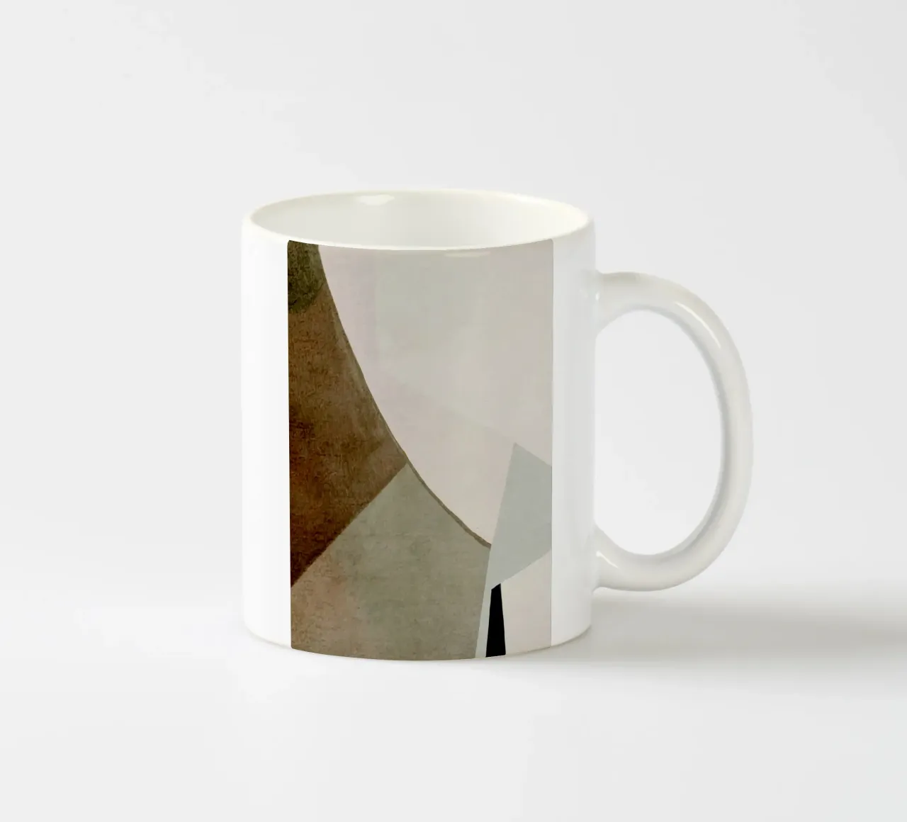 abstract simple geometric squares taza de cerámica de vintageshop