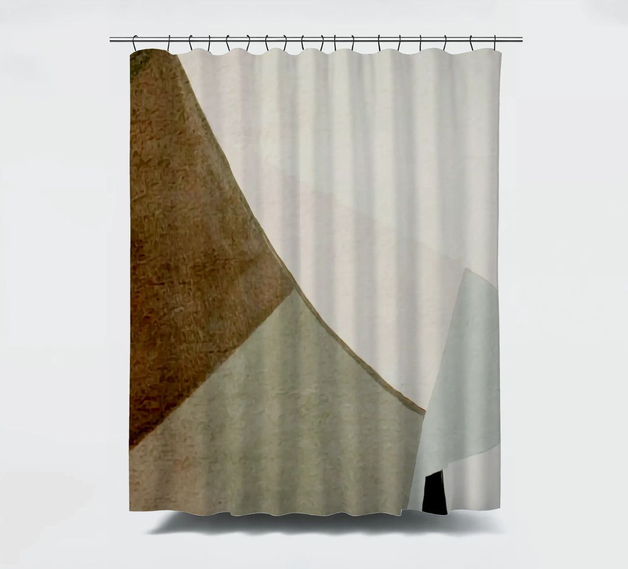 abstract simple geometric squares tenda da doccia da vintageshop