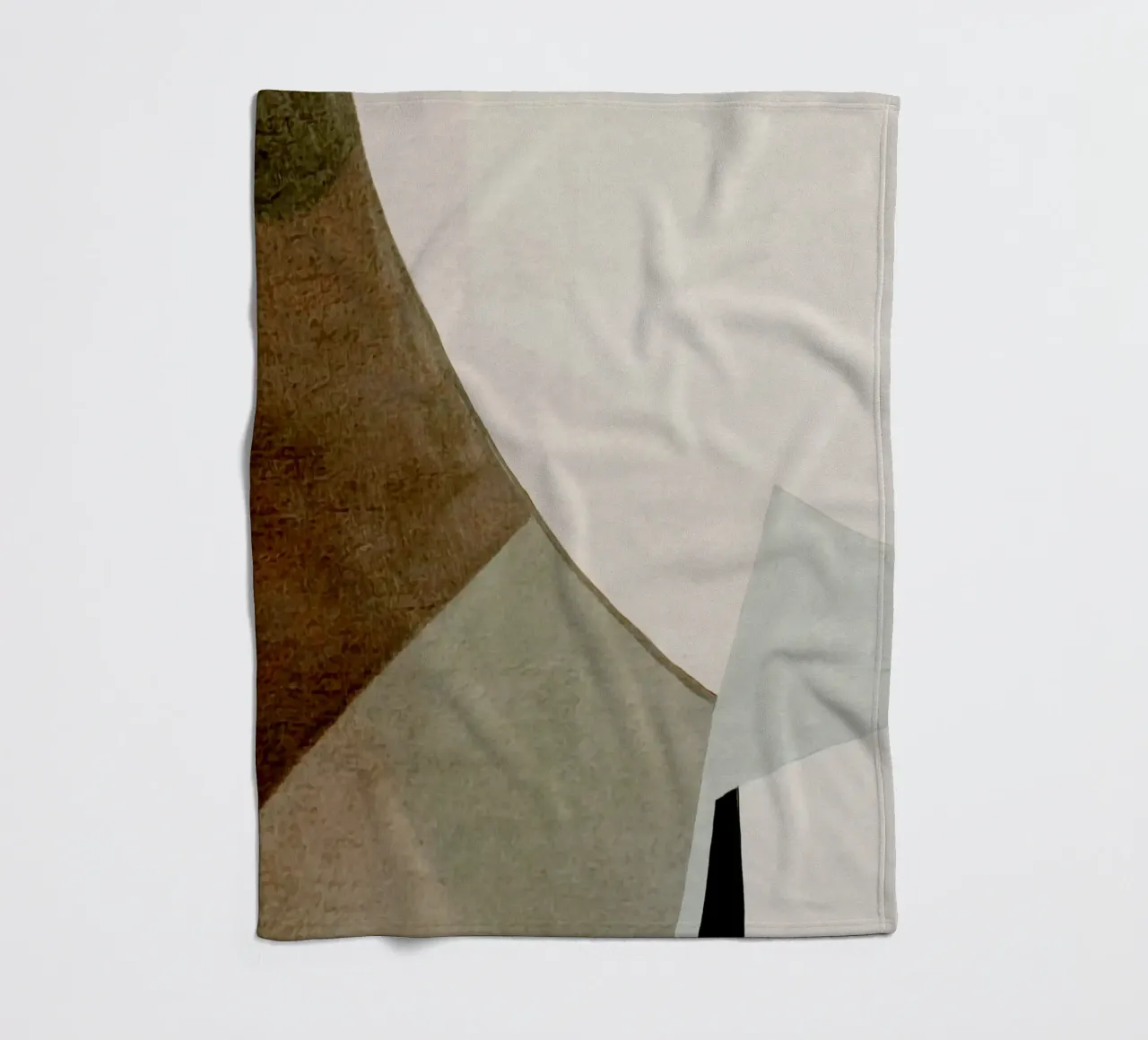 abstract simple geometric squares coperta in pile da vintageshop